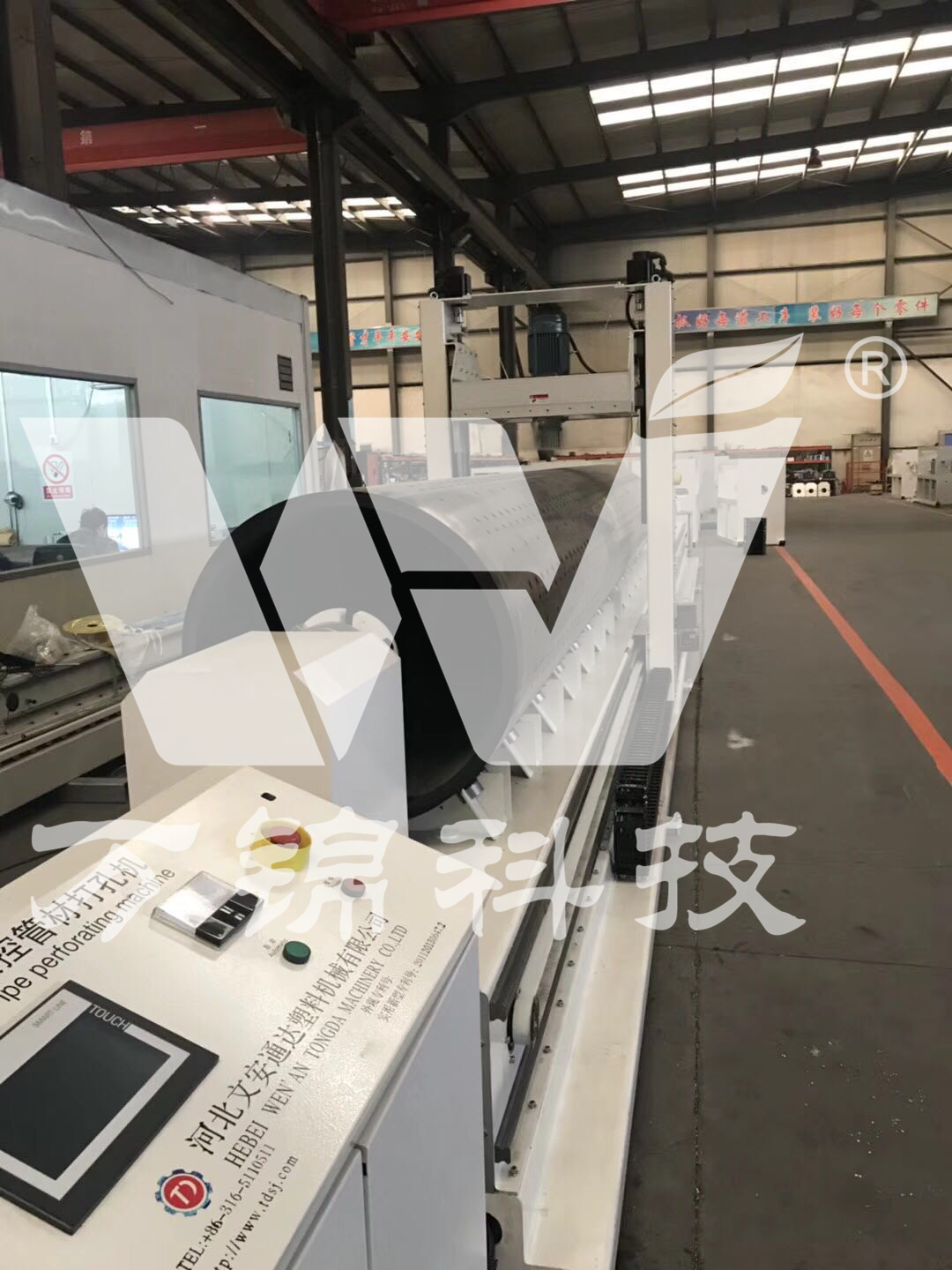 打孔开槽渗透管
